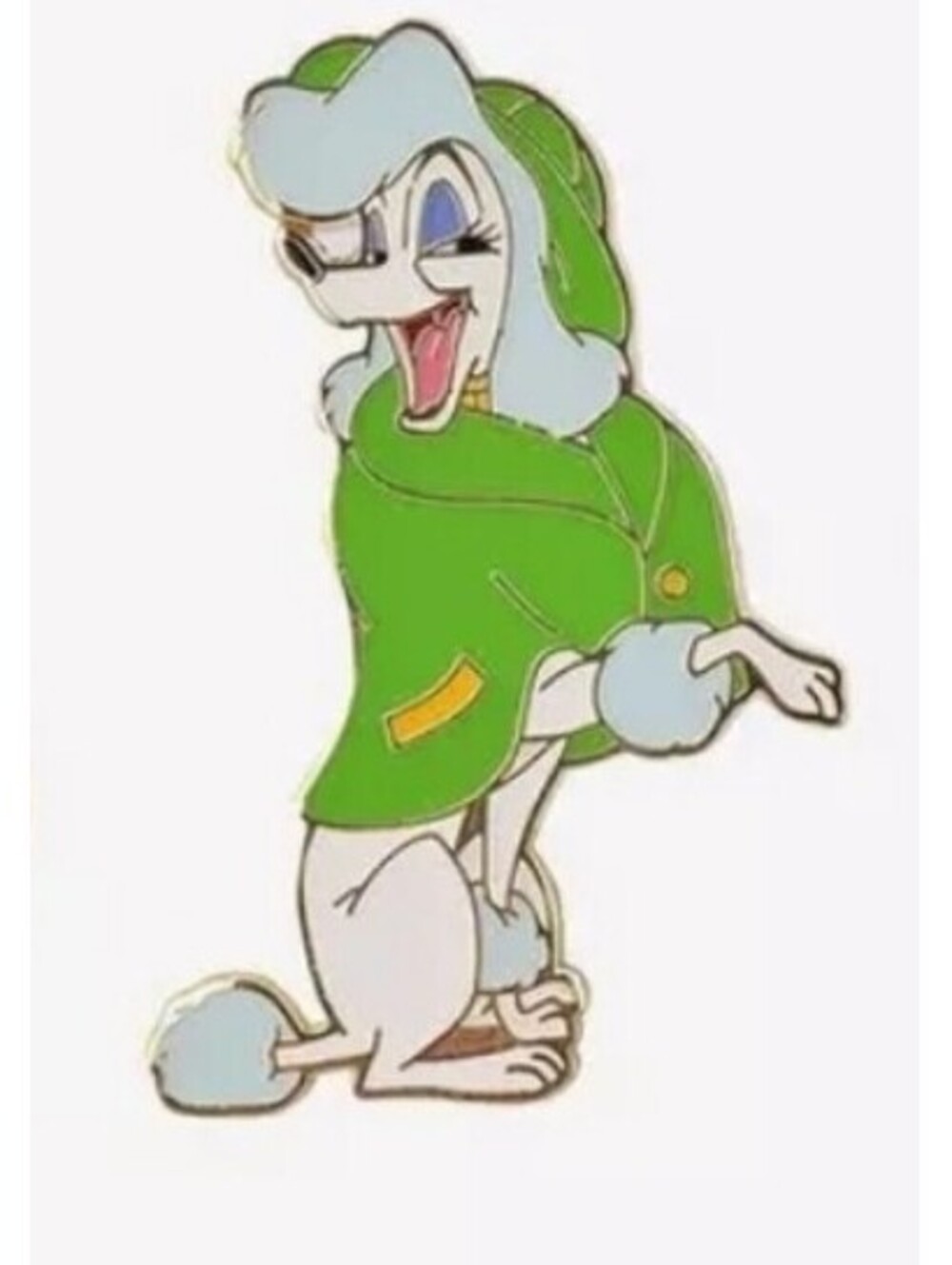 Disney Dog Georgette Critter Raincoat Loungefly Enamel Pin
